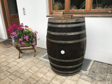 Holzfass 300 Liter dunkel, Wasserfass